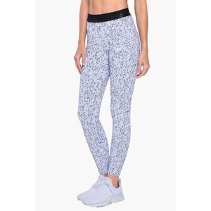 KORAL Sloane High Waist Legging in Molecular White Black